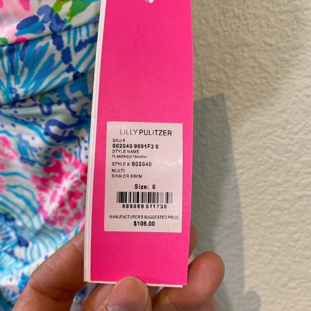 Lilly Pulitzer Flamenco Tankini Top - Picture 9 of 12